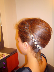 chignon e fascia